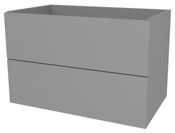 Mereo, Mereo Aira, kúpeľňová skrinka 61 cm, Multidecor, Šedá supermat, MER-CN790SSEDA