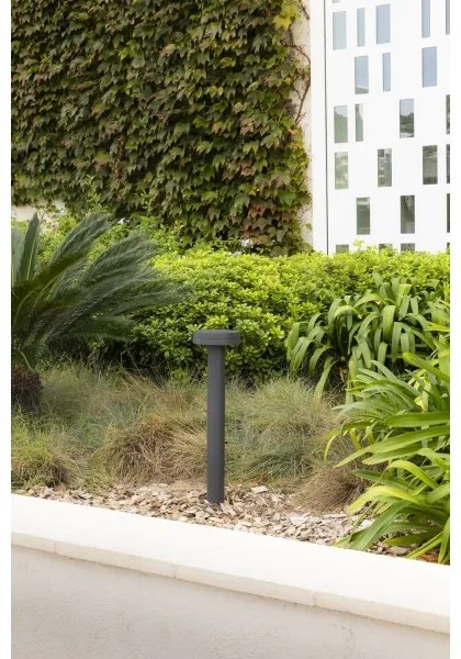 FARO 71948 - LED Vonkajšia lampa ESPOT LED/9W/230V IK07 IP65 60 cm antracit