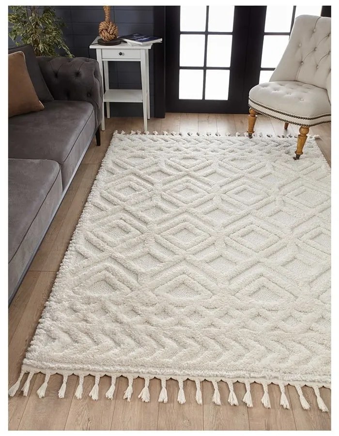 Béžový koberec 230x160 cm Shaggy - Mila Home