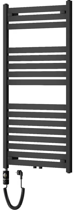 Mexen Uran, elektrické vykurovacie teleso 1200x600 mm + vykurovacia tyč 600 W, čierna, W105-1200-600-2600-70