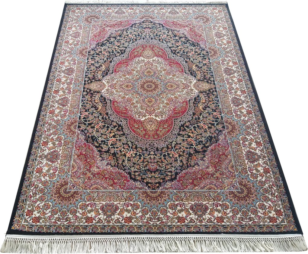 DY Prémiový koberec s exkluzívnym vzorom Pers 08 - modrá Rozmer: 150x230 cm