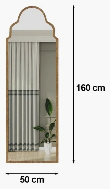 Zrkadlo Sahma Sapphire Oak