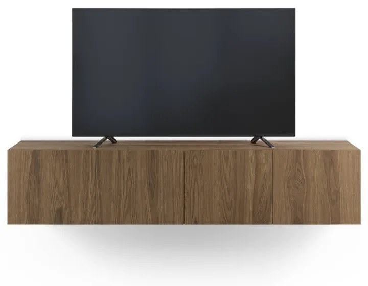 TV stolík v dekore duba v prírodnej farbe 180x38x35 cm Daroca – Marckeric