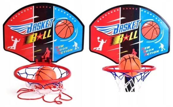 Basketbalový set Foxbuy BASKETBALOVÝ KOŠÍK 115CM NASTAVITEĽNÝ S LOPTOU