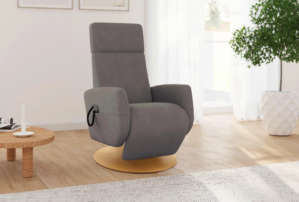 XXXLutz RELAXAČNÉ KRESLO, textil, bahenná hnedá Sit & More - Online Only obývacie izby - 0001440161J2