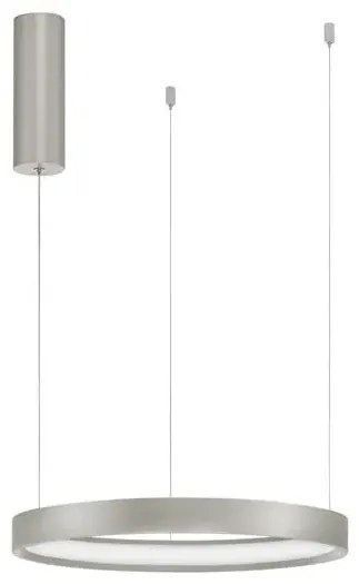 LED luster Perrine 40 strieborná