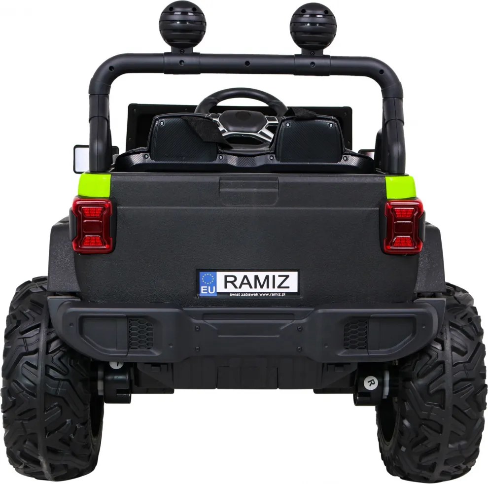 Ramiz Detské auto Master of Terrain zelené
