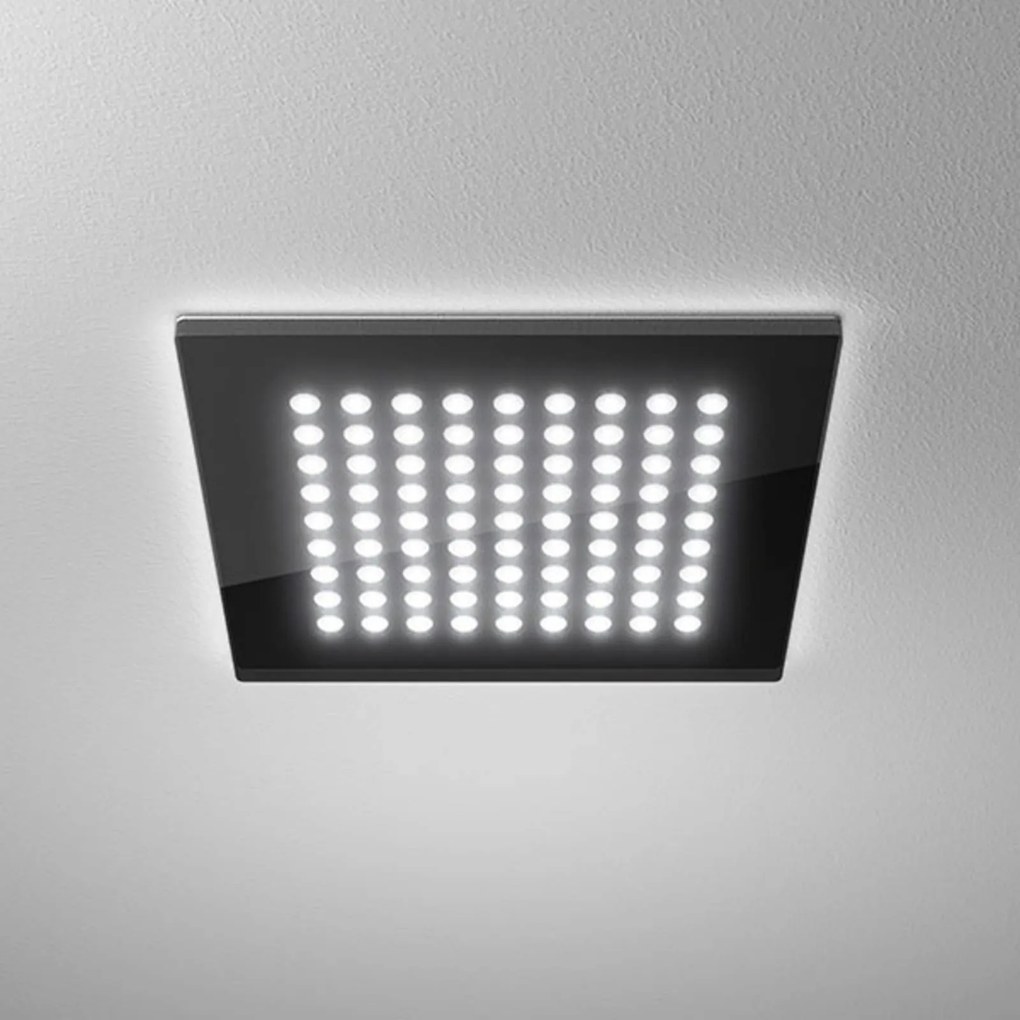 LED downlight Domino Flat Square, 21 x 21 cm, 18 W