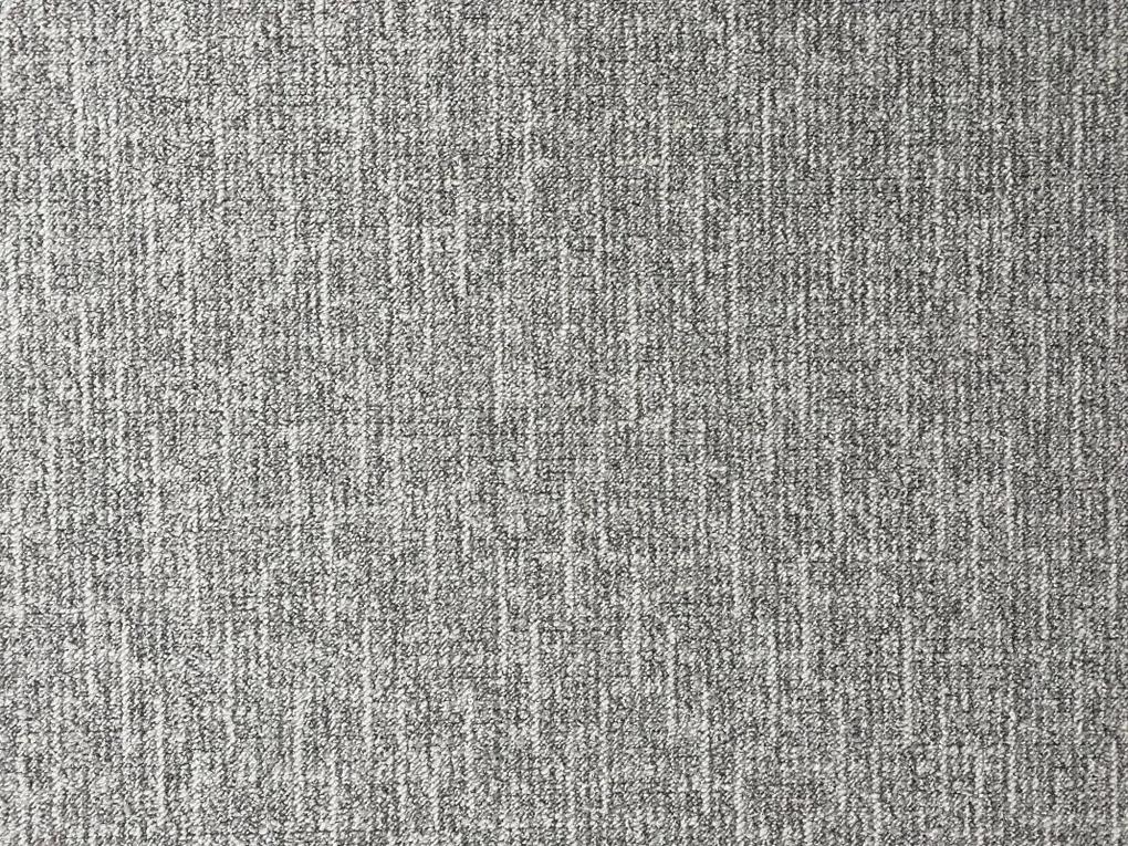 Vopi koberce Kusový koberec Alassio sivý okrúhly - 160x160 (priemer) kruh cm