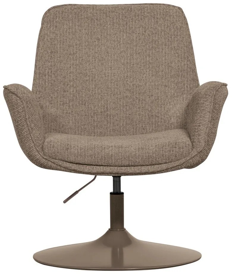 Béžové kreslo s nastaviteľnou výškou sedadla Marten – WOOOD