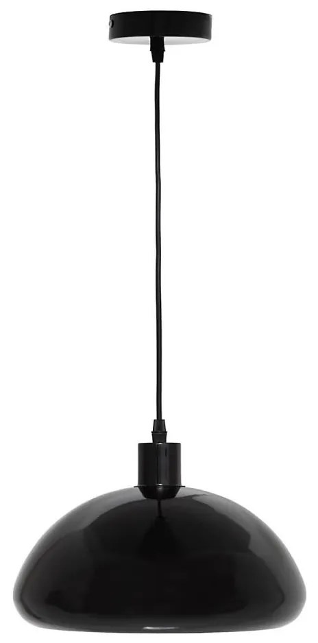 Atmosphera - Luster na lanku SAVIO 1xE27/40W/230V čierna