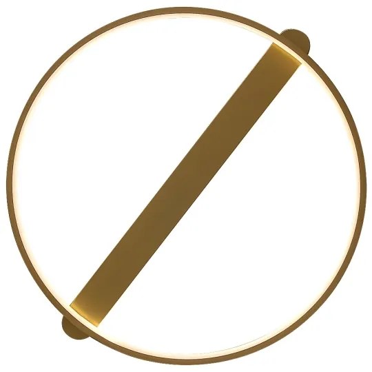 Rabalux 71347 - LED stropné svietidlo BELIZA LED/45W/230V 3000K 50x55 cm zlaté