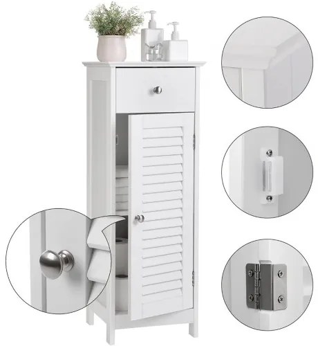 Úložná skrinka VASAGLE BBC43WT