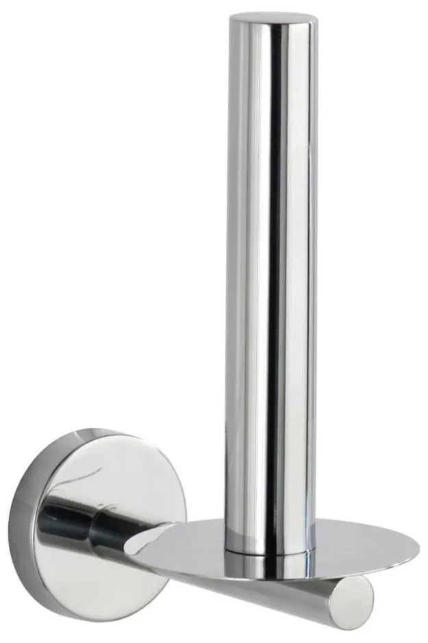 WENKO 20218100 - Držiak toaletného papiera BOSIO SHINE 8x12,5 cm nerez/strieborná