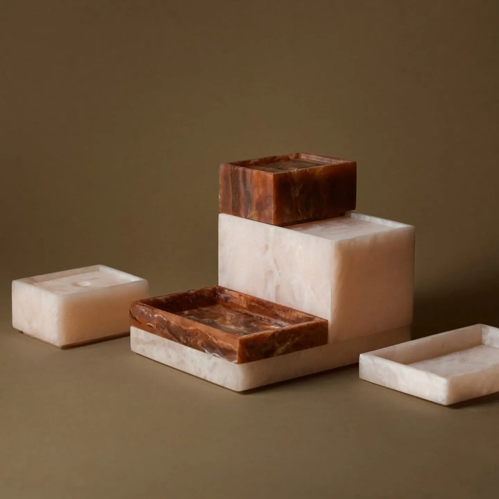 Ferm Living Úložný box Mist Pearl 10 × 15 cm