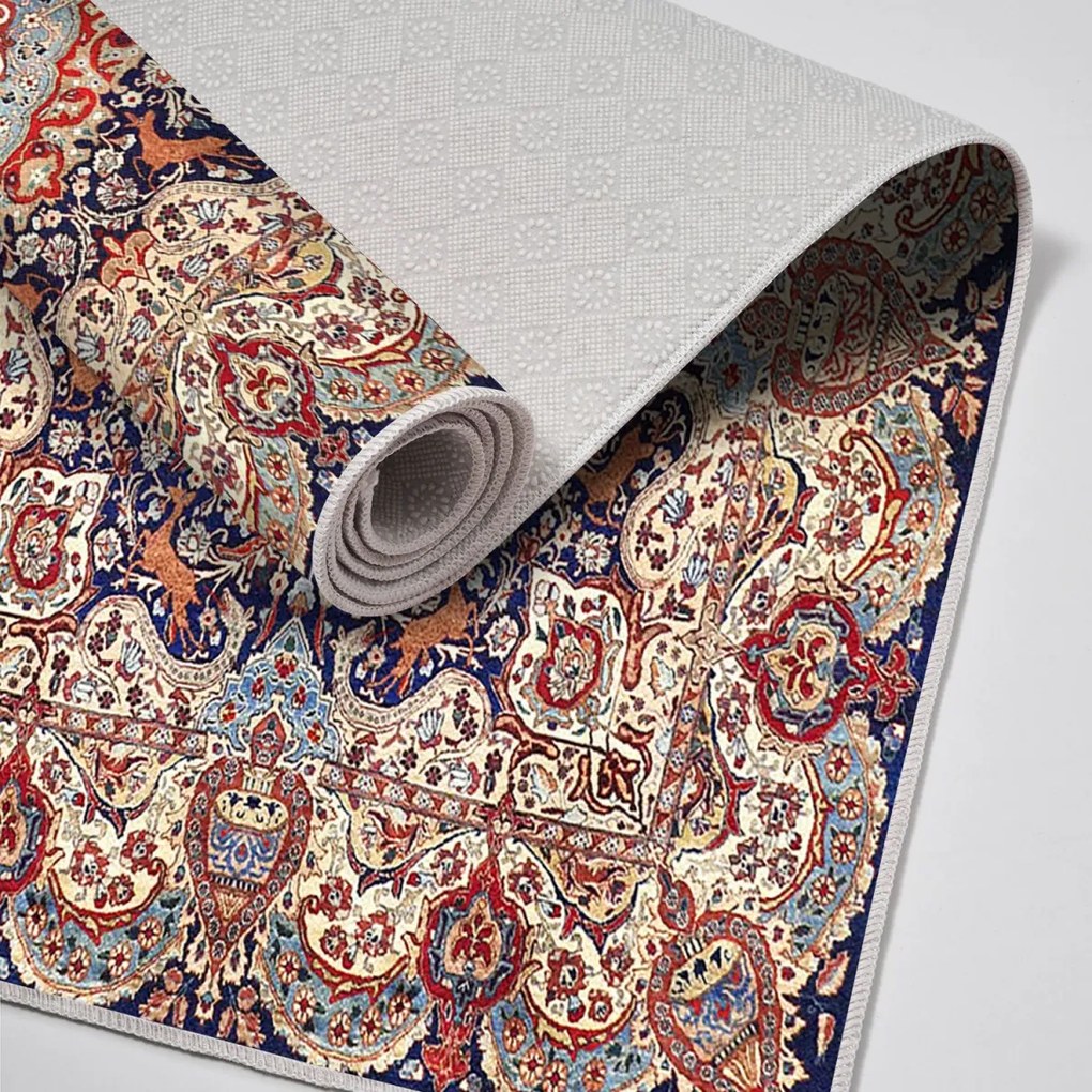 Súprava 2 kusov kúpeľňových predložiek ornamentálnych viacfarebná