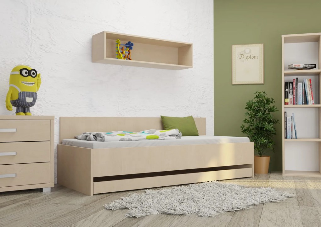 Wood Service Rozkladacia posteľ Monika 80 x 200