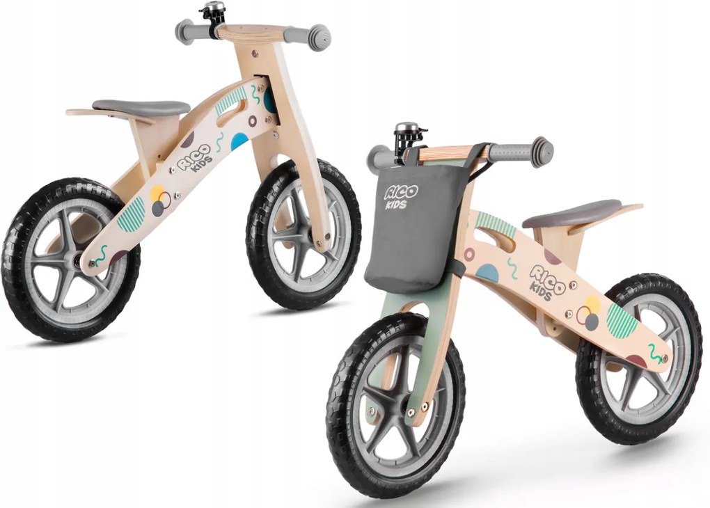 Bestent Detské drevené odrážadlo Ricokids Lucas