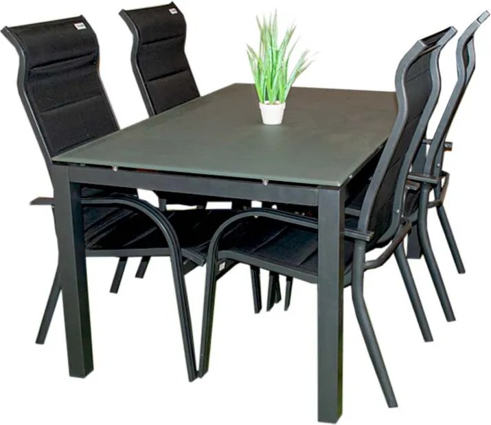 Doppler Ochranný obal na stôl 150x90 cm + 4 kreslá Miami