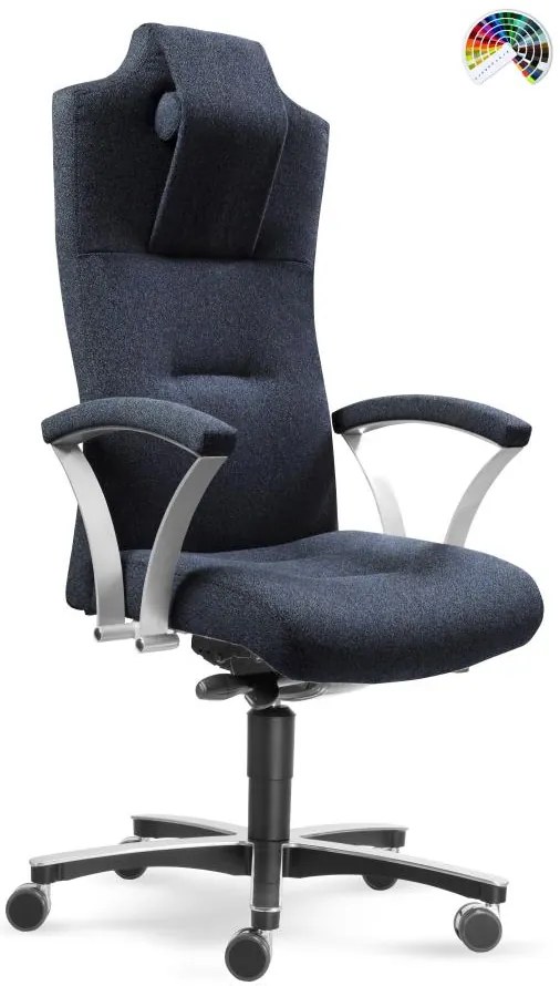 MAYER Kancelárske kreslo myCRONOS 2498 čalúnenie XTREME, ONE, AQUA CLEAN