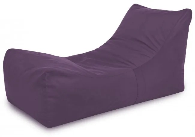 Leňoška LOUNGE ATENA plyš fialová