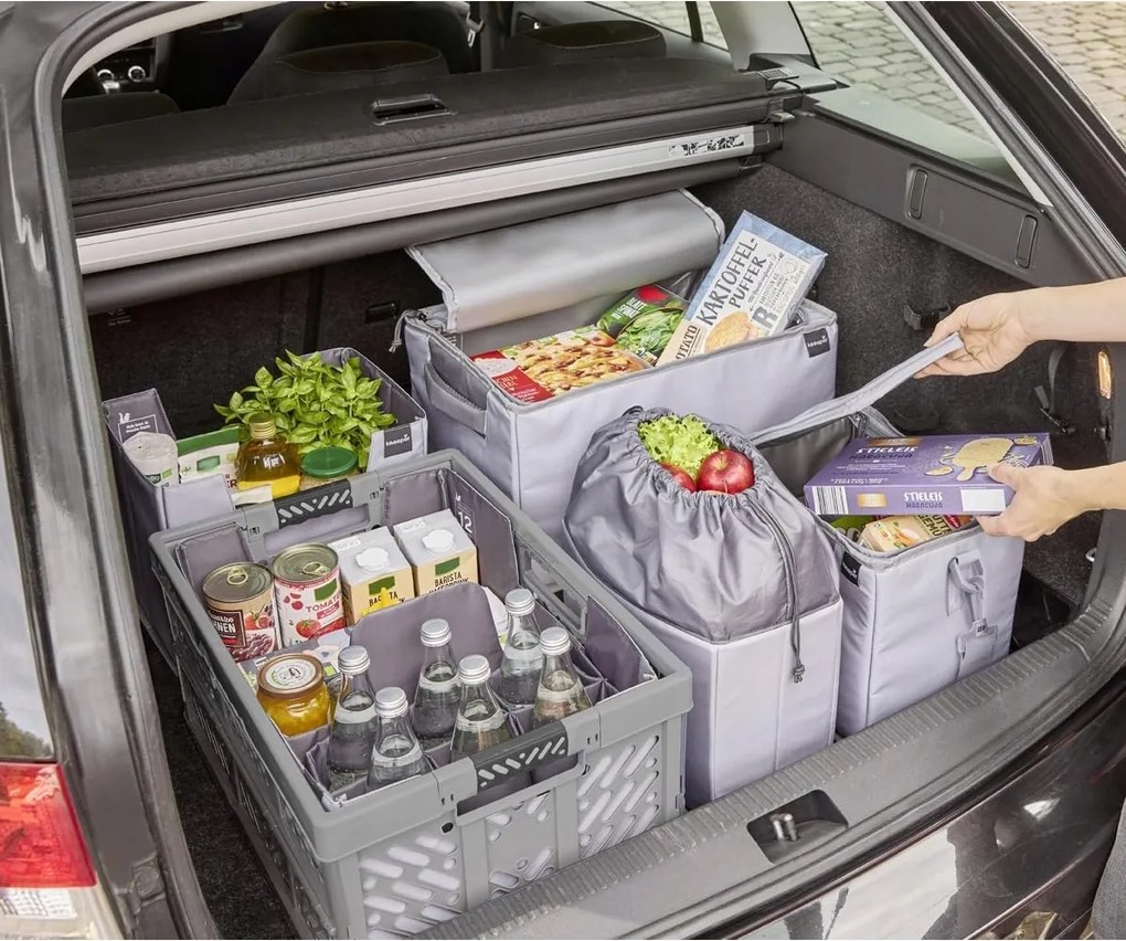 Keeeper Pevný skladací box / organizér do kufra na nákup NEO , 19L, 31,5 x 23 x 26,5 cm