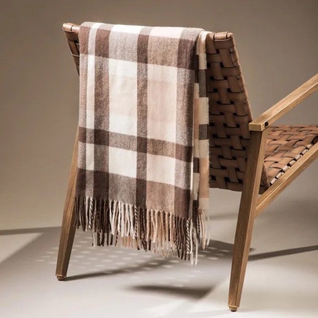 Deka MELROSE hnedá / béžová 749698