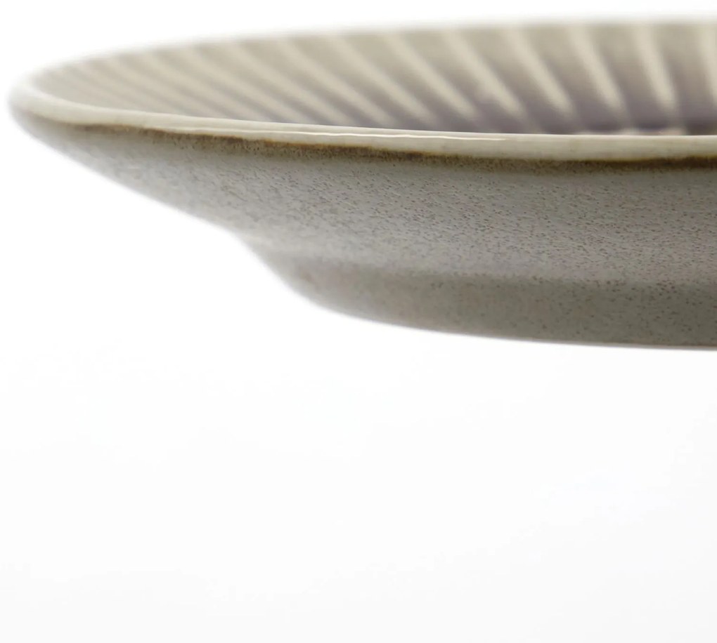 House Doctor Kameninový dezertný tanier Pleat Ø 16 cm