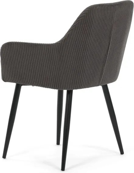 Jedálenská stolička sivá DCH-V4009 GREY6