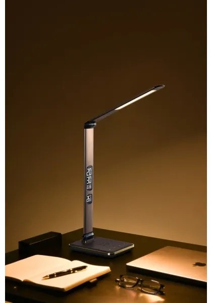 Immax 08968L - LED Stmievateľná stolná lampa LED/8,5W/230V s bezdrôtovým nabíjaním