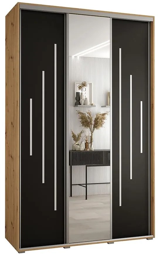 Skriňa 45 Canaris 13 180 artisan/čierna/silver