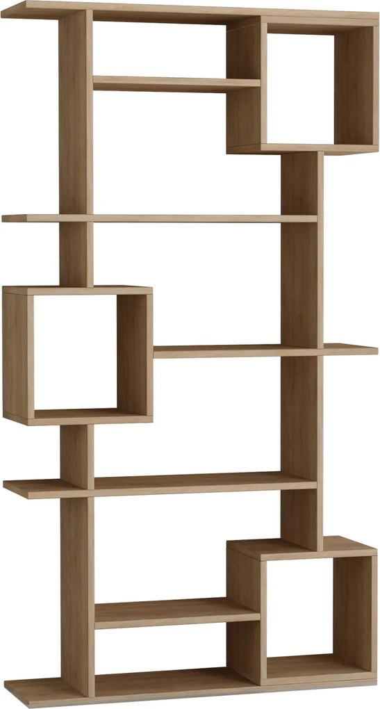 Moderná knižnica Houseland Soto dub prírodný