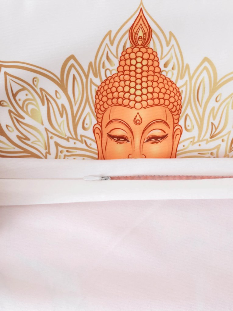 Obliečka na vankúš mikroplyš 45 × 45 cm - Buddha 8 L02