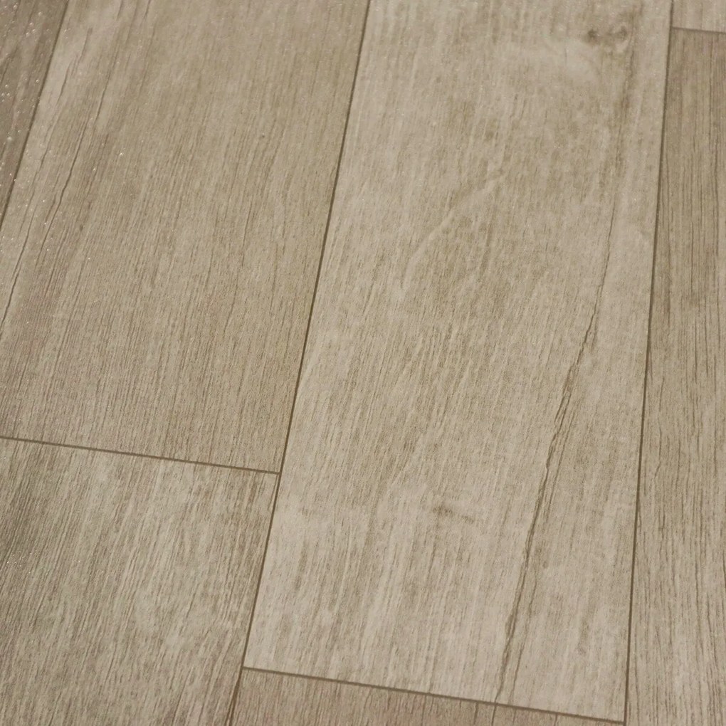 PVC podlaha - lino AladinTex Štart 323 dub béžovošedý, na mieru, šíře 2m, béžová, bez podkladu, detská izba, Multi-decor