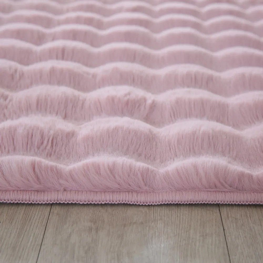 Svetloružový prateľný behúň 80x250 cm Ambiance – Ayyildiz Carpets