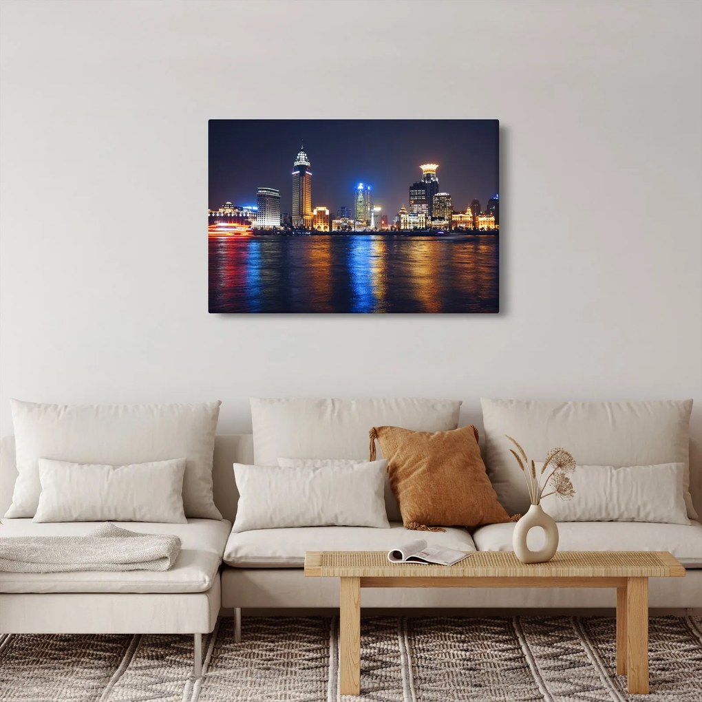 Obraz - Reflekce noci (90x60 cm)