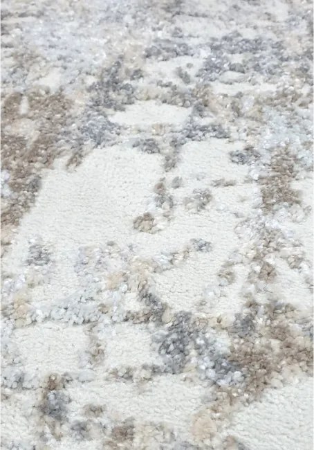 Koberec Bellavista 280-25 béžový  / sivý - kruh