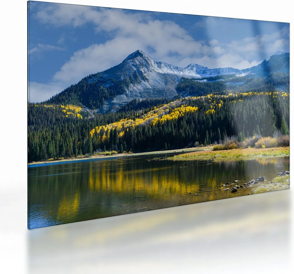 Sklenený obraz - Lost Lake, Oregon (70x50 cm)
