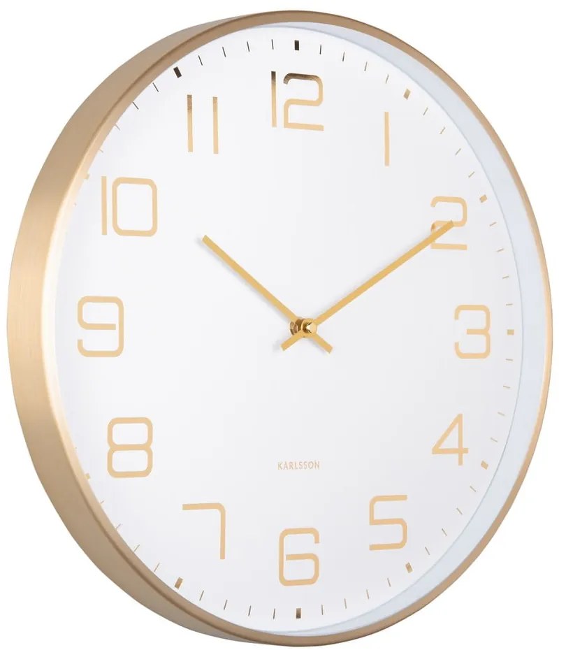 Nástenné hodiny ø 40 cm Elegance Glow – Karlsson