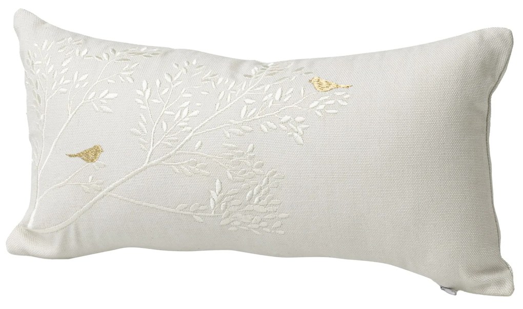 räder Dekoratívny vankúš s výšivkou Golden Bird Dream