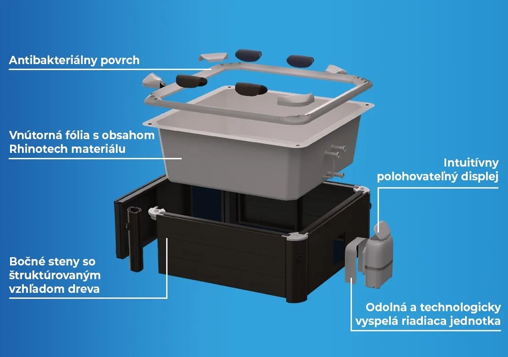 Mspa | Vírivý bazén MSPA Tribeca F-TR062W | 11400268