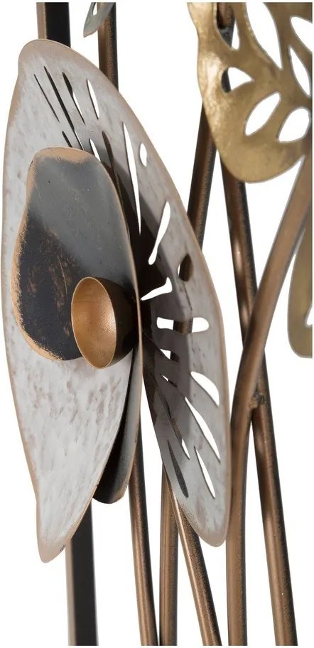 Nástenná kovová dekorácia Mauro Ferretti Gloth, 31,2 x 90 cm