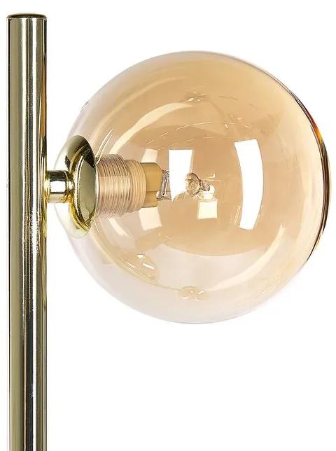 Stojacia lampa zlatá RAMIS Beliani