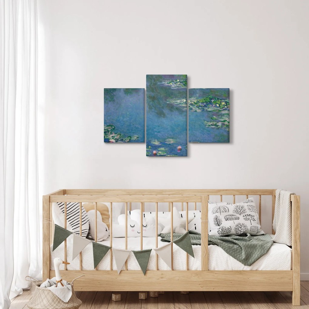 Obraz - Claude Monet, Water Lilies, reprodukcia (90x60 cm)