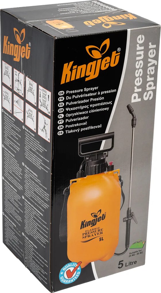 Kingjet Postrekovač tlakový 5l