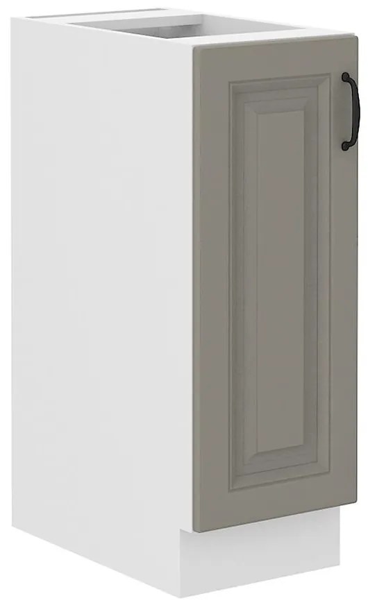 Kuchynská skrinka Stilo claygrey/biely 30d cargo bb