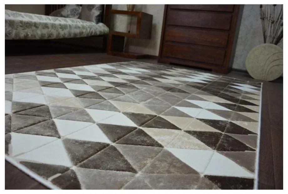 Luxusný kusový koberec Kelly hnedý 200x290cm