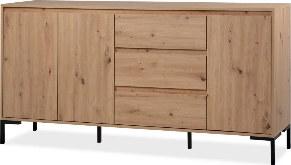 Široká komoda Korsika, dub artisan