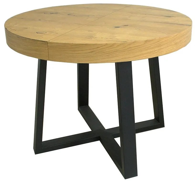 Rozkladací stôl St-971 100/140x100cm dub uzlový