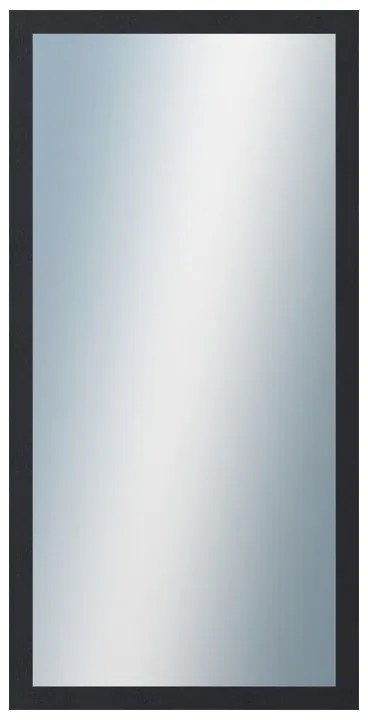 DANTIK - Zrkadlo v rámu, rozmer s rámom 60x120 cm z lišty 4020 čierna (2769)